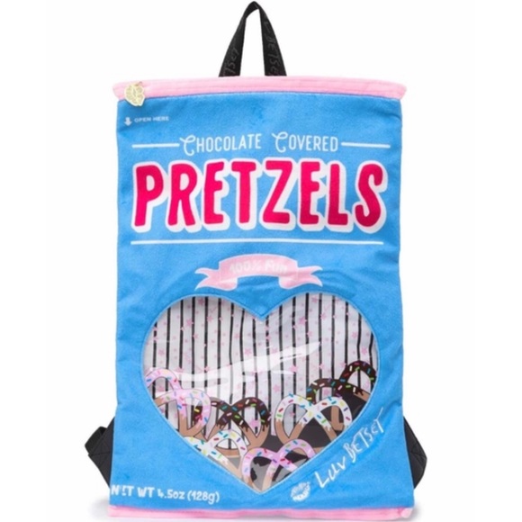 Betsey Johnson Handbags - sold BETSEY JOHNSON • pretzel kitsch printed pack